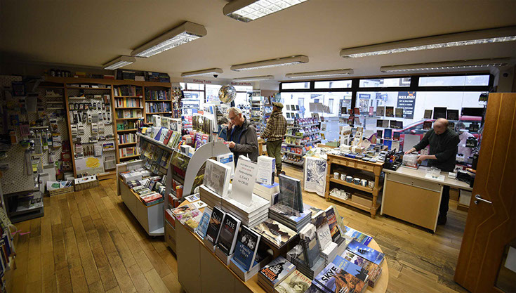 Carmina Gadelica is a book shop located in Portree on the Isle of Skye selling a wide variety of products