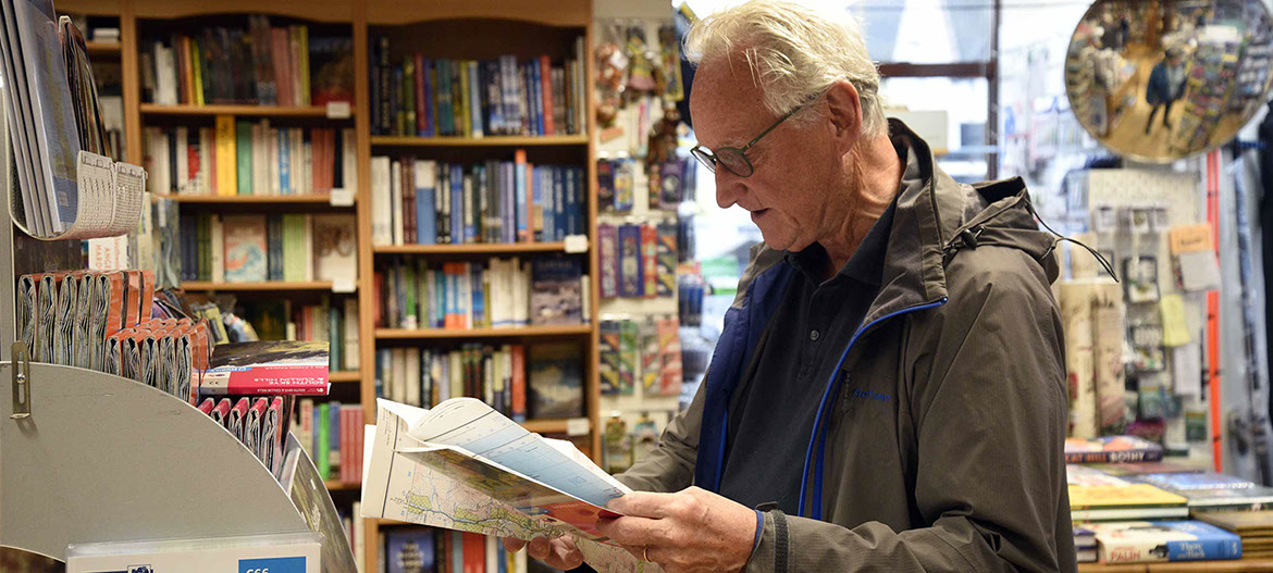 Our book shop on the Isle of Skye sells a wide variety of maps of the local area